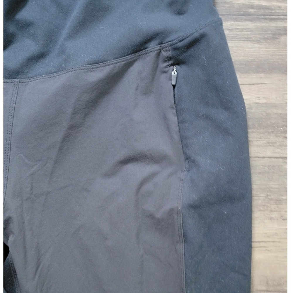 REI Co-op Mens 1XLarge Active Hybrid Hiking Pants Black Gray Zipper Pocket - Picture 4 of 9